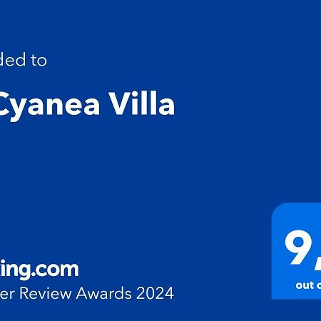 O-Cyanea Villa With Heated Pool Kournas Luaran gambar