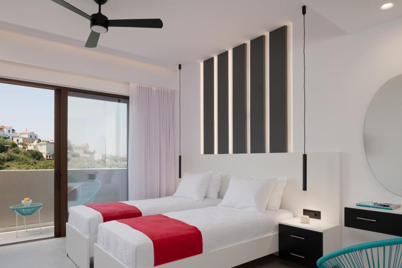 O-Cyanea Villa With Heated Pool Kournas Luaran gambar