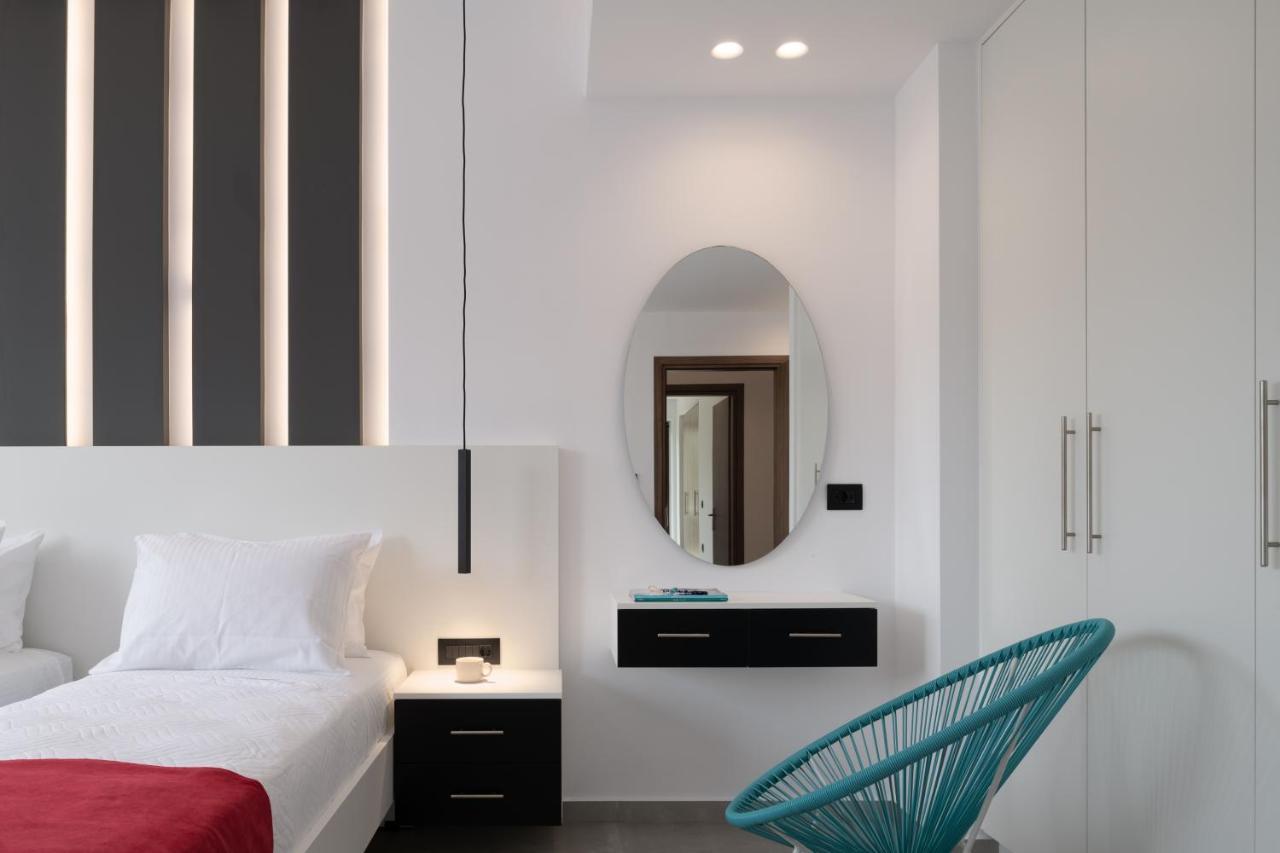 O-Cyanea Villa With Heated Pool Kournas Luaran gambar