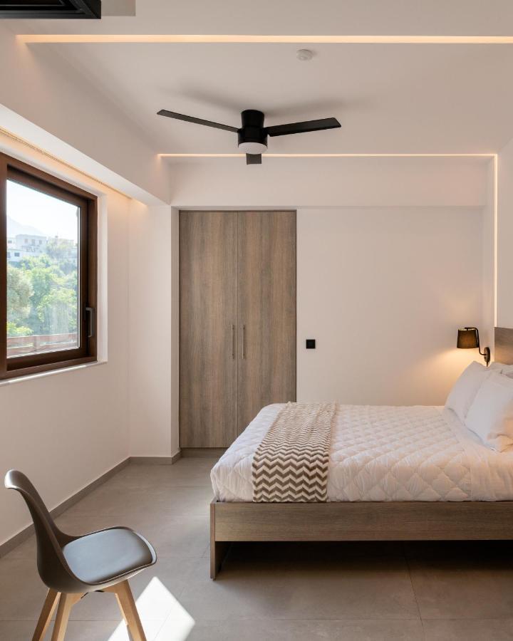 O-Cyanea Villa With Heated Pool Kournas Luaran gambar